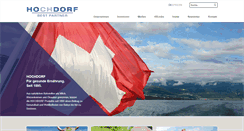 Desktop Screenshot of hochdorf.com